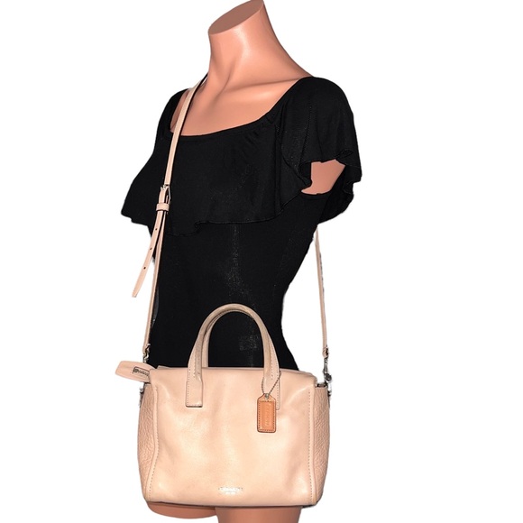 COACH Purse 'Bleeker Mini Riley' Crossbody Bag Peach Rose J1393-27923 - Picture 3 of 15